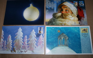 Suomi postimerkit joulukortit posti