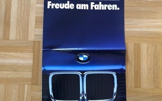 Esite BMW mallisto 1987: E30 E32 E28 E24, myös M3 ja M5