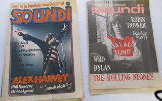 2 soundi lehteä V 1975