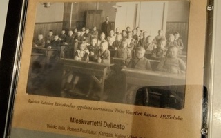 CD Mieskvartetti Delicato: Alakansakoulun lauluja (Sis.pk:t