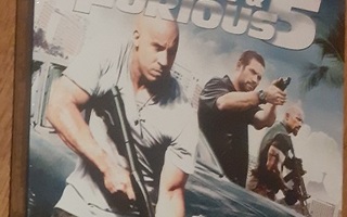 Blu-ray Fast & Furious 5 (Uusi)