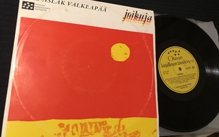 Nils-Aslak Valkeapää Joikuja kultti 10" Otava LP 1968