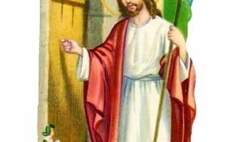 MLP 1315 / Kristus - Jeesus kolkuttaa oveen.