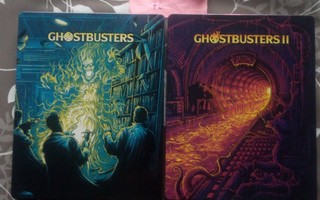 Ghostbusters 1 ja 2 blu-ray steelbook