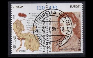 Kreikka 1908-9Cp o Europa kuuluisia naisia (1996)