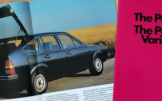 1981 VW Passat esite - KUIN UUSI - 32 sivua