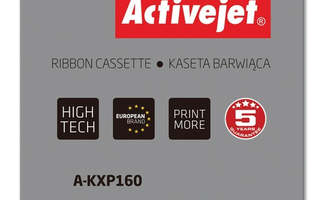 Activejet A-KXP160 mustenauha (korvaa Panasonic 