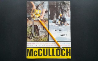 McCulloch moottorisaha esite 1964