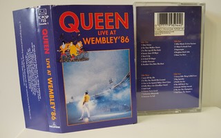 2 x c-kasetti Queen - Live At Wembley '86