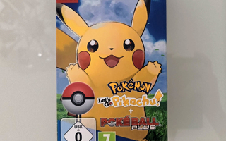 NSW - Let's Go Pikachu + Pokéball Plus (EI PELIÄ!)