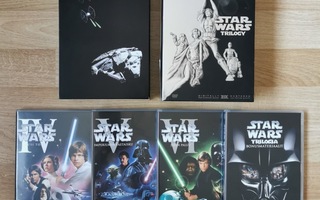 Star Wars Trilogy, THX Mastered Suomi 4 DVD:n paketti