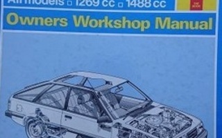 Nissan/Datsun Sunny owners workshop manual