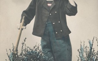 Lapsi ja pajunkissoja - kulk. 1911