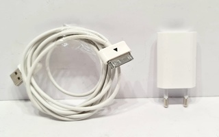 Apple USB Power Adapter 5W A1400 + 30pin johto
