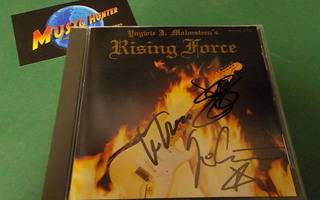 YNGWIE J. MALMSTEEN'S RISING FORCE CD KOLMELLA NIMMARILLA