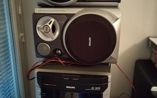 Philips Stereo system + kaiuttimet