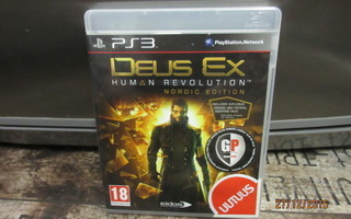 PS3 Deus Ex Human Revolution CIB