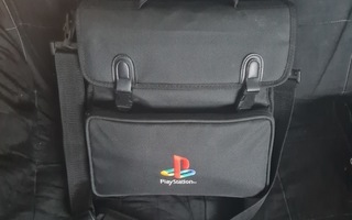 Playstation 1 (One) + laukku + 4 x ohjain + muistikortti