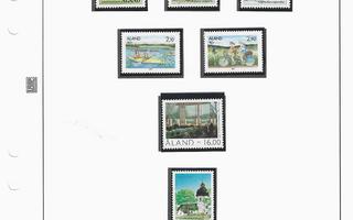 Ahvenanmaa postimerkit 1991 postituoreet