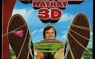 Gulliverin matkat (blu-ray 3D + 2D + DVD) Jack Black (UUSI)