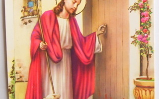 Jeesus kolkuttaa ovea