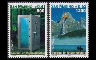 San Marino 1950-1 ** Europa (2001)