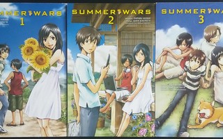 Summer Wars 1-3/3 (Suomenkielinen. Sangatsu Manga 2014)