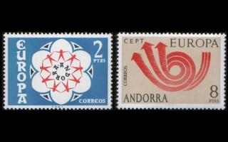 Andorra Sp 84-5 ** Europa (1973)