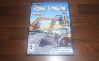 DIGGER SIMULATOR 2008 PC CD-ROM peli