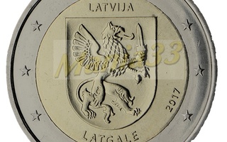 2€ Juhlaraha Latvia 2017 Latgale