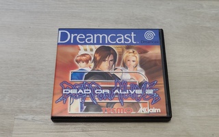 Dreamcast - Dead or Alive 2 - White label promo