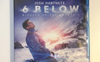 6 Below (Blu-ray) Josh Hartnett (2017) UUSI