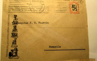 1923 Turku Maalaisten Kauppa Osakeyhtiö mainoskuori