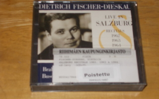 Dietrich Fischer-Dieskau Live in Salzburg 1962 1963 1964 3cd