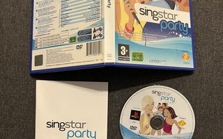 SingStar Party PS2/PS3 (Suomijulkaisu)