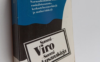 Helga Laanpere : Suomi-viro-suomi : taskusanakirja