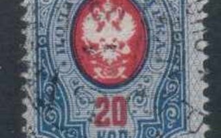 1891  20 kop rengasmerkki