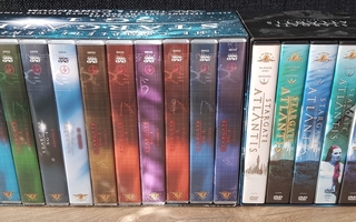 Stargate kaudet 1-10 +Elokuvat +Atlantis -DVD