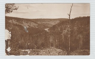 Postikortti Ivalojoelta 1920-luvulta