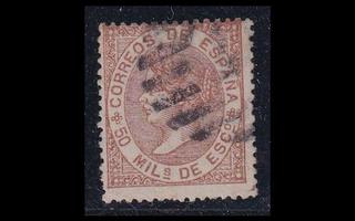 Espanja 89 o Isabella II 50 M (1867)