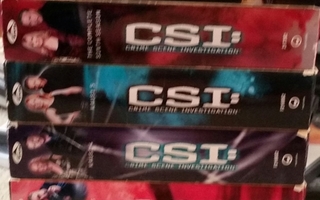 CSI  kaudet 1-9 -DVD