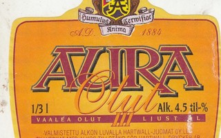Olutetiketti Aura Olut  III     a3