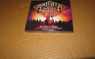 Night Ranger CD+DVD  40 Years And A Night v.2023 UUSI !