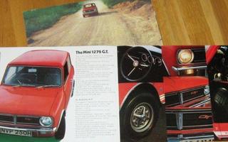 1970 Mini 1275 GT esite - KUIN UUSI