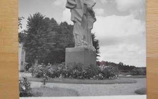 VANHA Valokuva Lahti Sankaripatsas 1940-l
