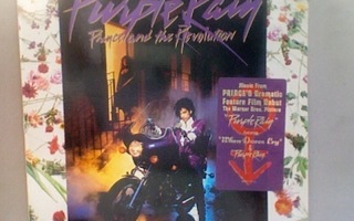 PRINCE & THE REVOLUTION :: PURPLE RAIN with POSTER !! 1984