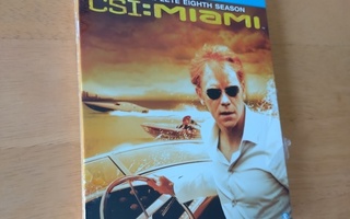 CSI: Miami, kausi 8 (3 x Blu-ray, uusi)