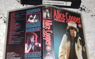 VHS Alice Cooper Prime Cuts