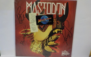 MASTODON - THE HUNTER EX-/M- EU 2011 1. PAINOS LP - NIMMARIT