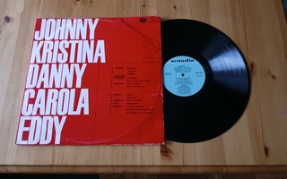 Johnny Kristina Danny Carola Eddy 2 lp orig 1967